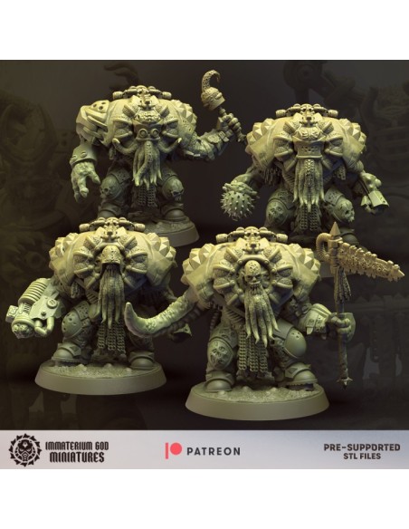 Afflicted guardians set (4 models)