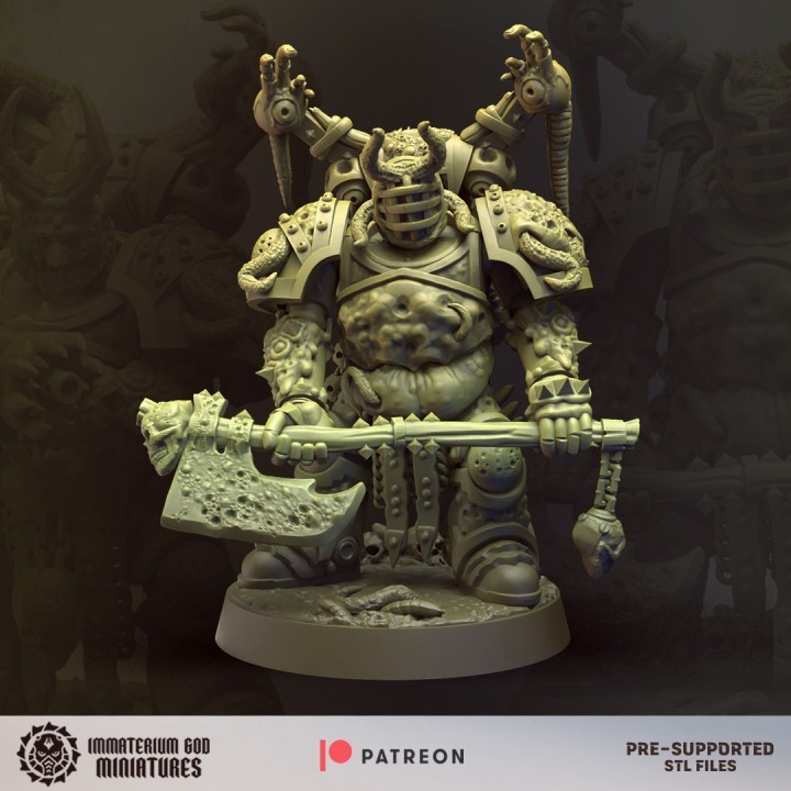 Decay soldiers Set 1 - Warriors