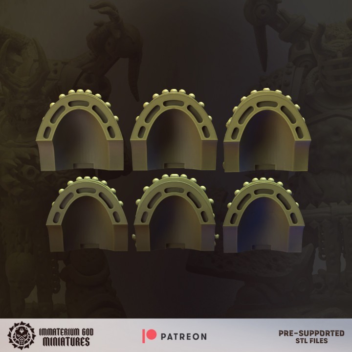 Decay soldiers Set 1 - Warriors