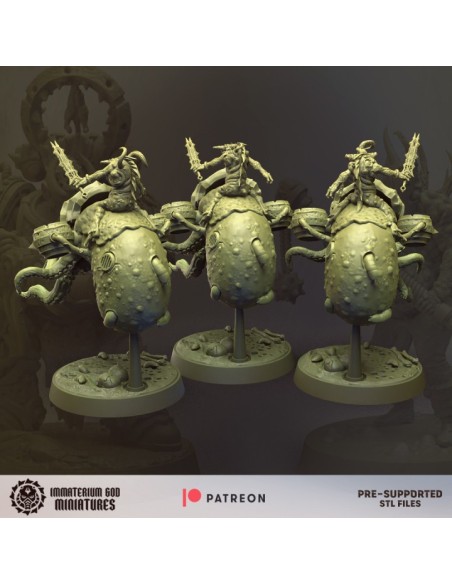 Blind riders set (3 poses)