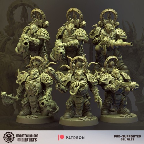 Decay soldiers Set 2 - Annihilators