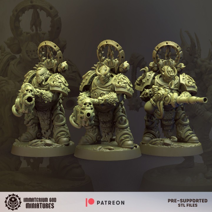 Decay soldiers Set 2 - Annihilators