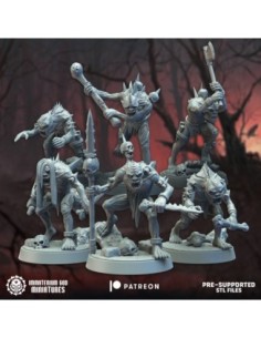 Bloody ghouls set (6 models)