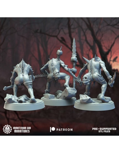 Bloody ghouls set (6 models)
