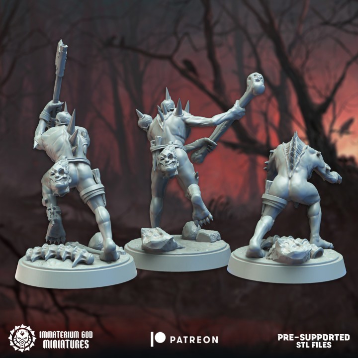 Bloody ghouls set (6 models)