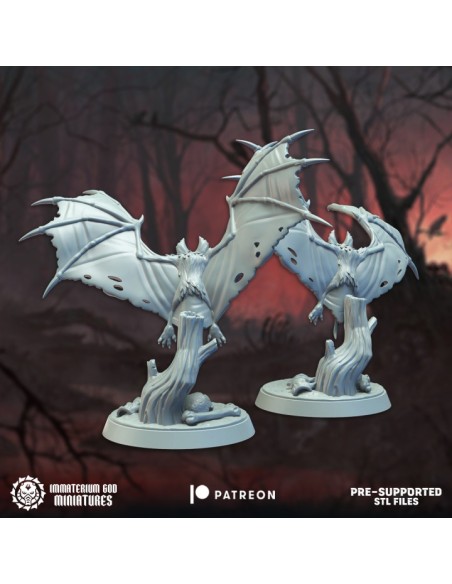 Grim cavern bats (2 models)