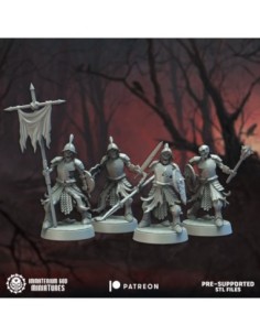 Enraged skeletons set (7 models) 2