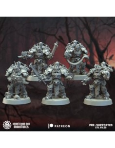 Night soldiers Set 1 - Blood crawlers
