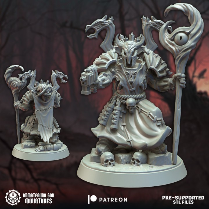 Nighthaunt necrolord (2 variants)