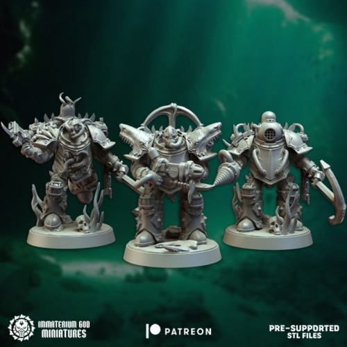 Abyss soldiers Set 1 - Hunters