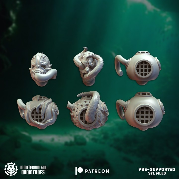 Abyss soldiers bits set  Vol. I