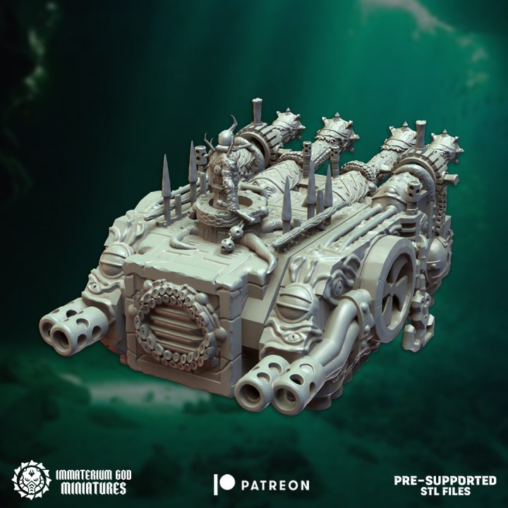 Putrid boat (submarine tank)