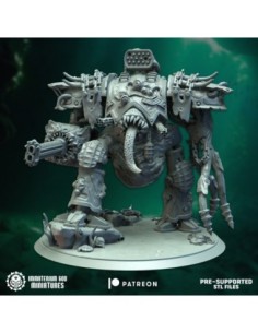 Abyssal knight + weapons (2 sizes) 2