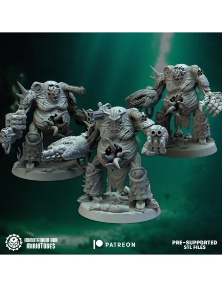 Abyssal destroyers set (3 models)