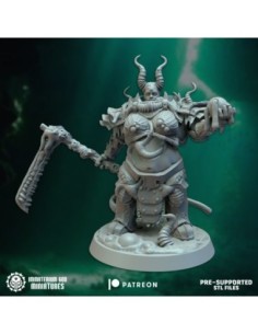 Lady wormius & starving parasites set (4 models) 2