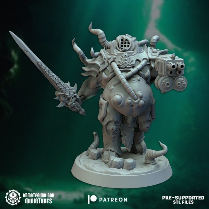 Lady wormius & starving parasites set (4 models)