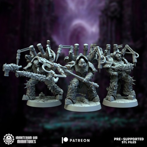 Surgeon ravagers set (7 modular poses)