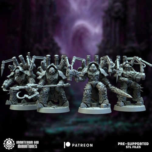 Surgeon ravagers set (7 modular poses)