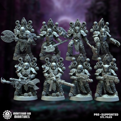 Surgeon mutants set (8 poses)