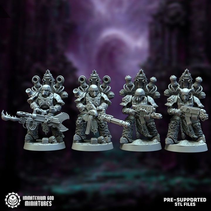 Surgeon mutants set (8 poses)