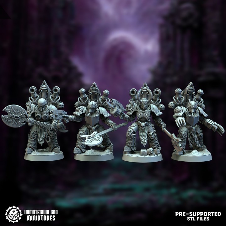 Surgeon mutants set (8 poses)
