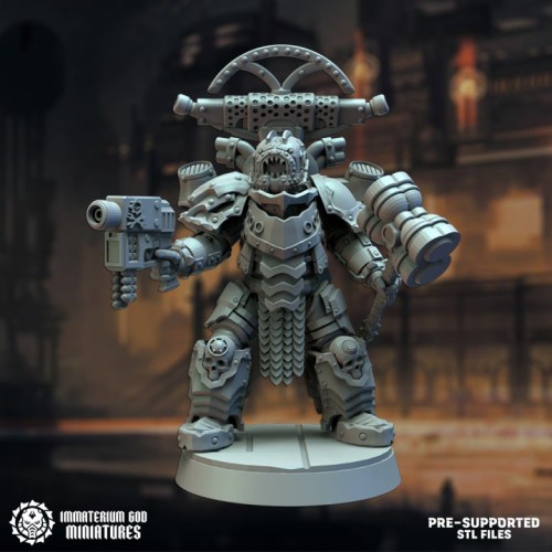 Black steel Gladiators set (7 poses)