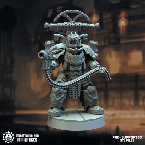 Black steel Gladiators set (7 poses)