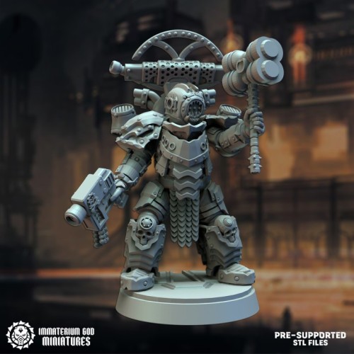 Black steel Gladiators set (7 poses)