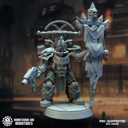 Black steel Gladiators set (7 poses)
