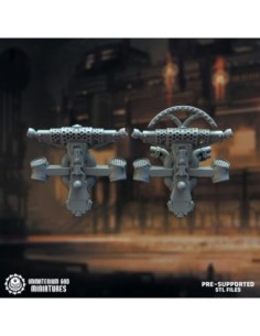 Black steel Gladiators bits set 2