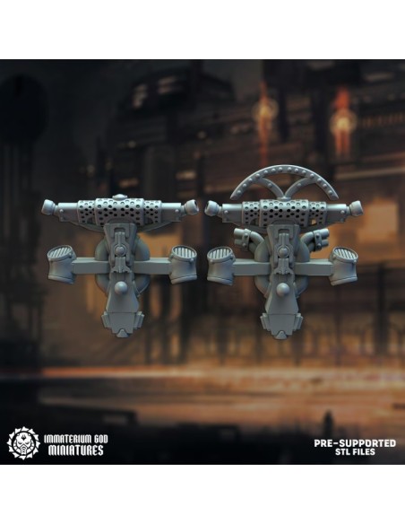Black steel Gladiators bits set