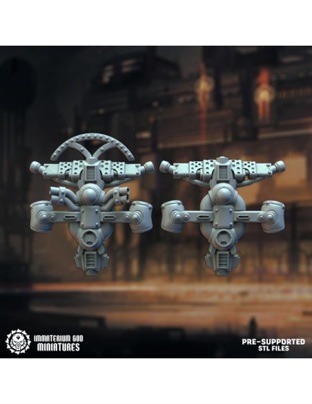 Black steel Gladiators bits set