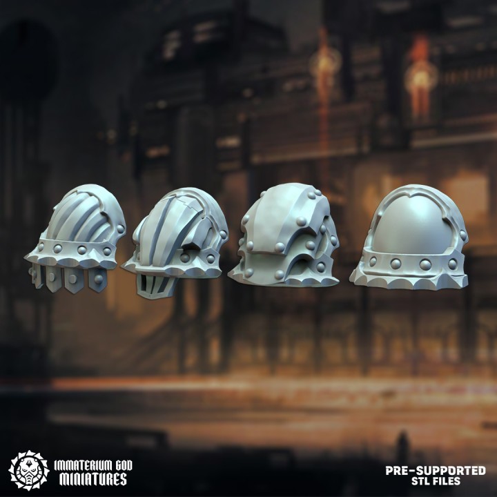 Black steel Gladiators bits set