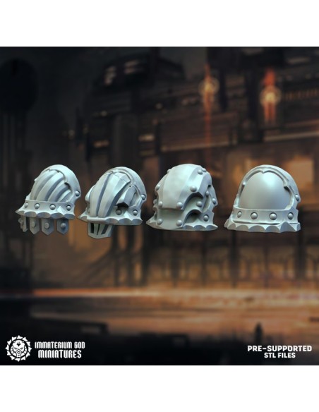Black steel Gladiators bits set