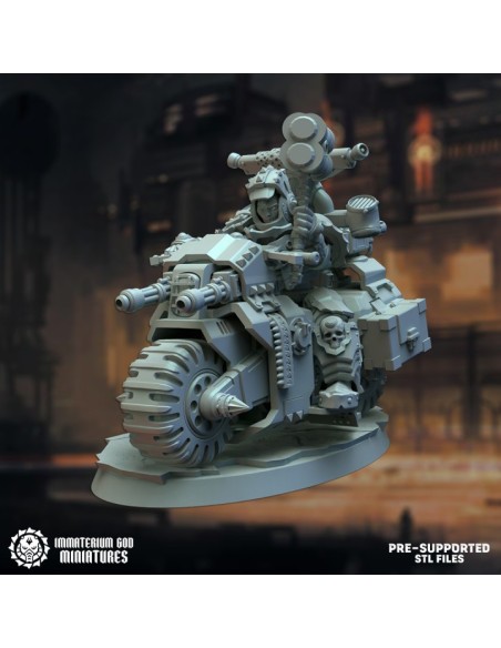 Dark-steel riders set