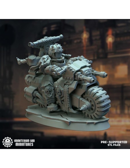 Dark-steel riders set