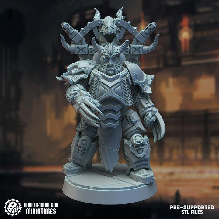 Black steel protectors set (7 poses)