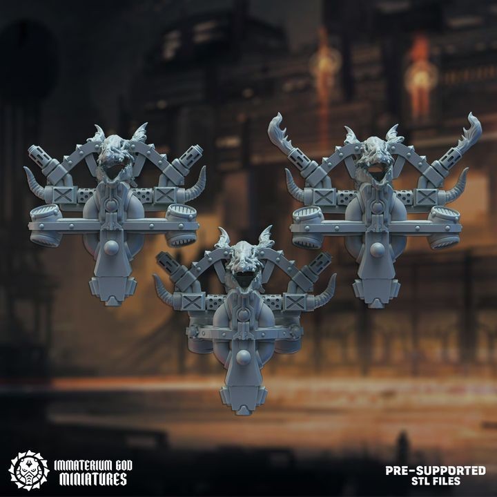 Black steel protectors bits set