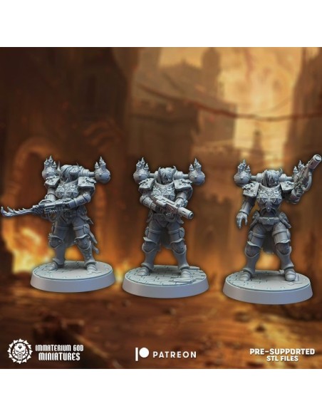 Doomed nuns (6models)