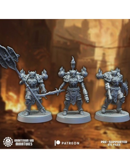 Doomed nuns (6models)