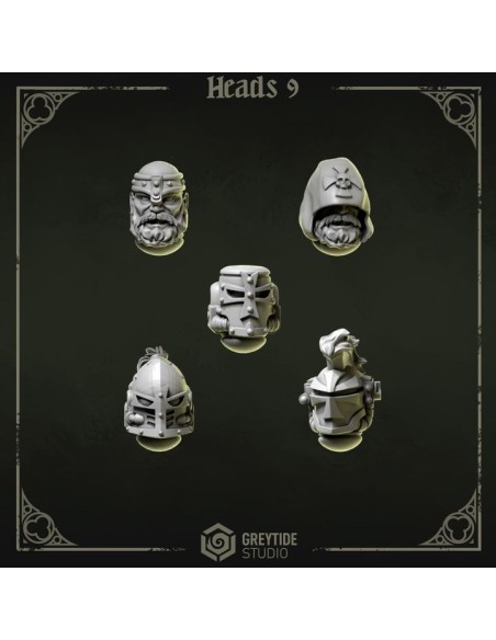Heads and Helmets 9 EP