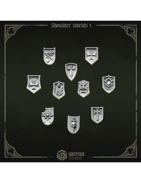 Shoulder shields decoration 1 EP