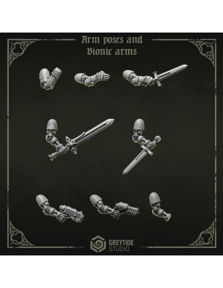 Arm poses and bionic arms EP