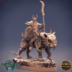 Lord Runo Stryfe on Magnapanther-The Sidewinders Of The Loop