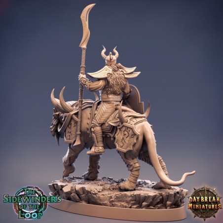 Lord Runo Stryfe on Magnapanther-The Sidewinders Of The Loop