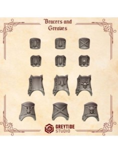 Bracers and greaves decorations CL