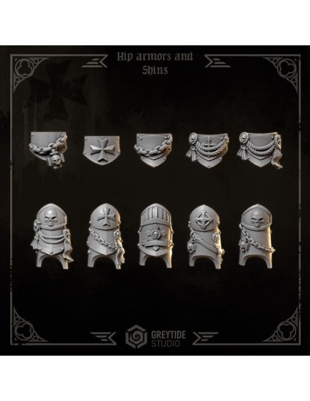 Shins and Hip armors EC