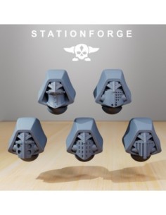 Armored Knight Heads V.2