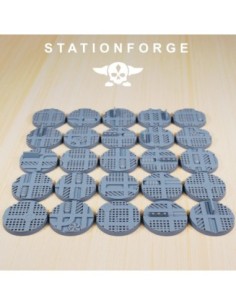 25 Industrial Bases 25mm