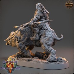 Hedlana the Impaler on Tuskerbeast - The Tribe Of The Fallen Flame 2